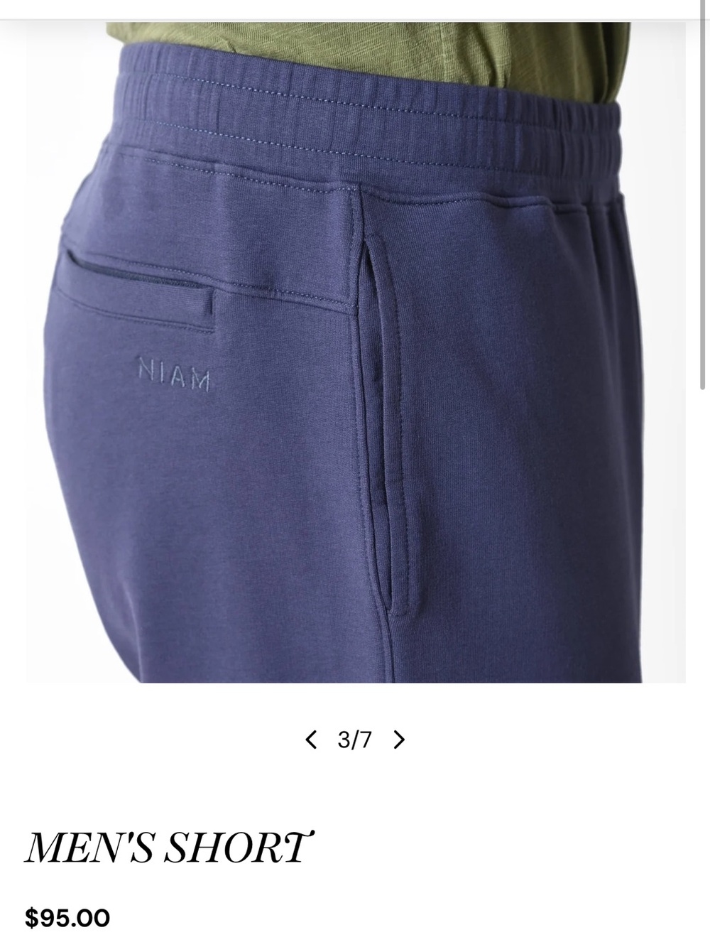 NWT NIAM men’s short